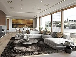 Koberec Wilton - Event (šedý)