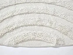 Kolo koberce - Everly Natural Cotton Shaggy (offwhite)