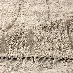 Koberce s dlhým vlasom - Farley Natural Cotton Shaggy (béžová)