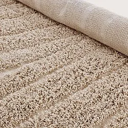 Kolozúci koberec - Farley Natural Cotton Shaggy (béžová)