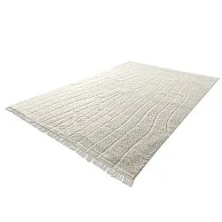 Koberce s dlhým vlasom - Farley Natural Cotton Shaggy (špinavá biela)