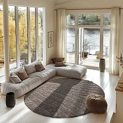 Kolozúci koberec - Farley Natural Cotton Shaggy (taupe)