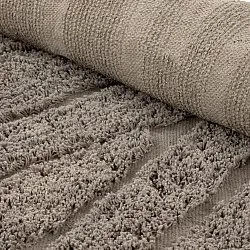 Kolozúci koberec - Farley Natural Cotton Shaggy (taupe)