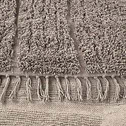 Koberce s dlhým vlasom - Farley Natural Cotton Shaggy (taupe)