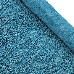 Koberce s dlhým vlasom - Farley Natural Cotton Shaggy (tyrkysová)