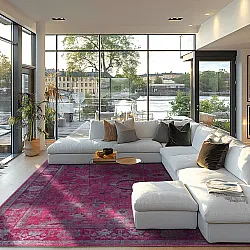 Koberec Wilton - Gombalia (fialový)