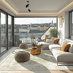 Koberec Wilton - Gombalia (svetlozelená)