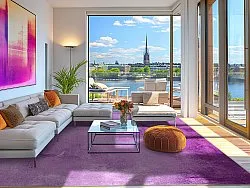 Koberec Wilton - Guillos (fialový)