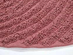 Kolozúbkový koberec - Halo Natural Cotton Shaggy (červená)