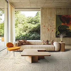 Hladké koberce - Ikara Natural Cotton Shaggy (krémová)