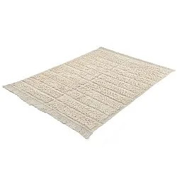 Hladké koberce - Ikara Natural Cotton Shaggy (krémová)