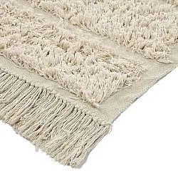 Hladké koberce - Ikara Natural Cotton Shaggy (krémová)