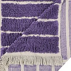 Koberce s dlhým vlasom - Ikara Natural Cotton Shaggy (fialová)