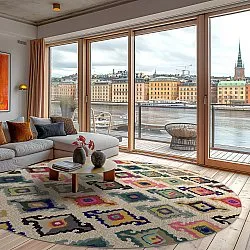 Kruhový koberec - Isparta (multicolor)