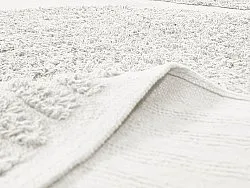 Kolo koberce - Jovie Natural Cotton Shaggy (offwhite)