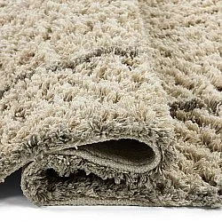 Koberce s dlhým vlasom - Kairi Natural Cotton Shaggy (béžová/taupe)