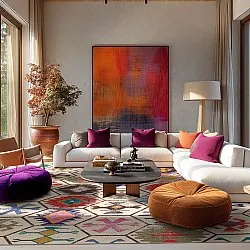 Koberec Wilton - Kulu (multicolor)