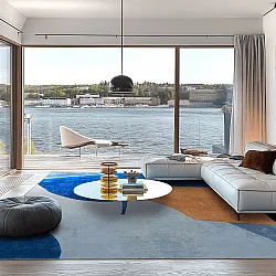 Koberec Wilton - Lazio (modrý)