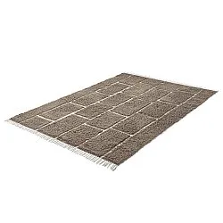 Koberce s dlhým vlasom - Lindley Natural Cotton Shaggy (taupe/sivá)