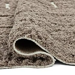Koberce s dlhým vlasom - Lindley Natural Cotton Shaggy (taupe/sivá)