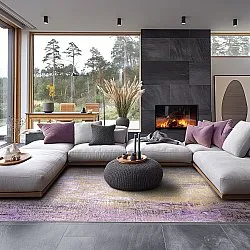 Koberec Wilton - Loures (fialový)