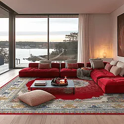 Koberec Wilton - Lukla (červený)