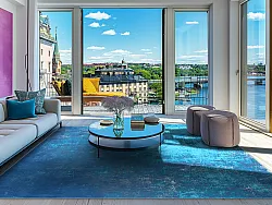 Koberec Wilton - Lynton (tmavomodrý)