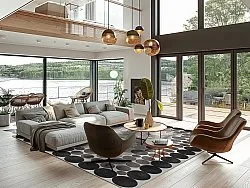 Koberec Wilton - Marineo (šedá)