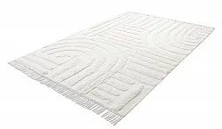 Koberce s dlhým vlasom - Mavis Natural Cotton Shaggy (offwhite)