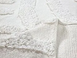 Koberce s dlhým vlasom - Mavis Natural Cotton Shaggy (offwhite)