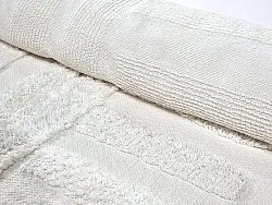 Koberce s dlhým vlasom - Mavis Natural Cotton Shaggy (offwhite)