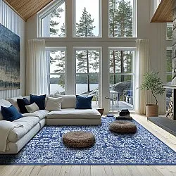 Koberec Wilton - Menfi (modrá)