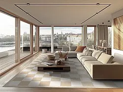 Koberec Wilton - Nevada (béžová/biela)