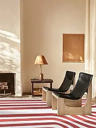 Koberec Wilton - Obidos (červený/biely)