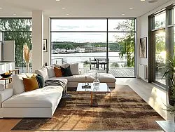 Koberec Wilton - Olmedo (hnedá/bežová)