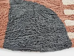 Kruhový koberec - Osmery Natural Cotton Shaggy (multi)