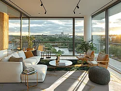 Koberec Wilton - Padova (zelená/biela/zlatá)