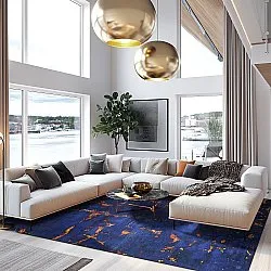 Koberec Wilton - Peralta (modrá)