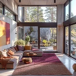 Koberec s dlhým vlasom - Pione Natural Cotton Shaggy (ružový)