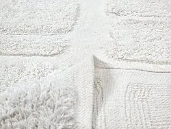 Koberce s dlhým vlasom - Salem Natural Cotton Shaggy (offwhite)