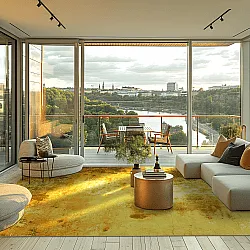 Koberec Wilton - Salitto (zlatý)