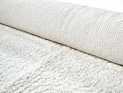 Kruhový koberec - Sion Natural Cotton Shaggy (offwhite)