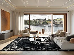 Koberec Wilton - Taknis (čierna)