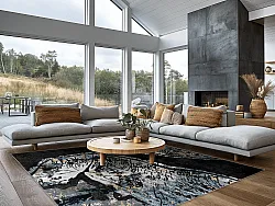 Koberec Wilton - Tamsim (čierna/multi)