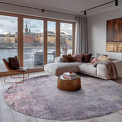 Koberec okrúhly - Tarnos (fialový)