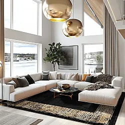 Koberec Wilton - Tilos (čierny)