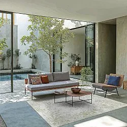 Koberec Wilton - Tulum (svetlo zelená/biela)