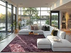 Koberec Wilton - Valenza (fialová)