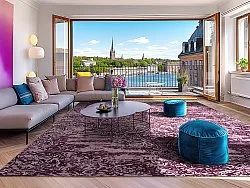 Koberec Wilton - Valenza (fialová)