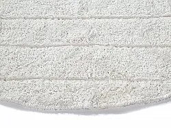 Kolo koberce - Willow Natural Cotton Shaggy (offwhite)